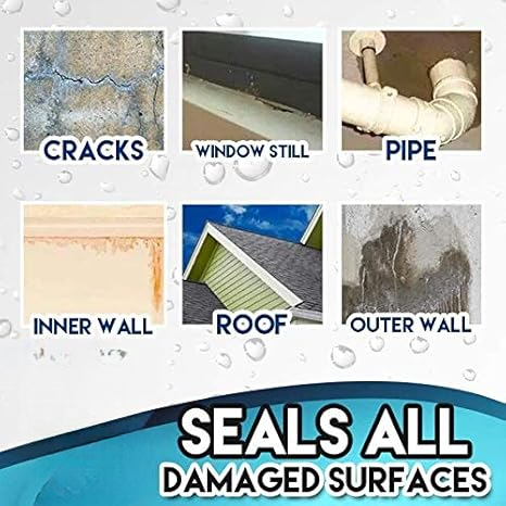 Super Flex Chemical 250GM , 500GM , 1KG - Waterproofing Chemical Waterproofing Sealant - Leakage Control Chemical - Waterproof Paint - Anti-leakage - Leakage Control Hydra Sealant Waterproof Agent