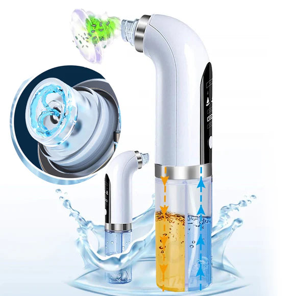 Bubble Facial & Blackhead Remover – Deep Cleanser for Acne, Pores & Glowing Skin | Pimple & Oil Control tool | Blemish-Fighting & Matte Finish | Bubble Technology Pore Purifier