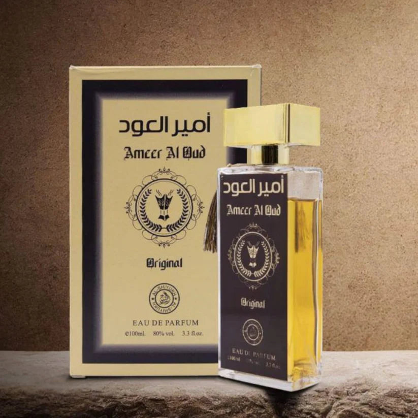 Ameer Al Oud Eau De Parfum – 100ml Long-Lasting Oriental Fragrance with Woody