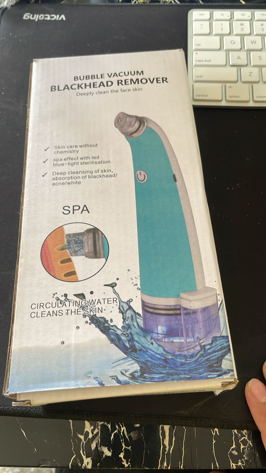 Bubble Facial & Blackhead Remover – Deep Cleanser for Acne, Pores & Glowing Skin | Pimple & Oil Control tool | Blemish-Fighting & Matte Finish | Bubble Technology Pore Purifier