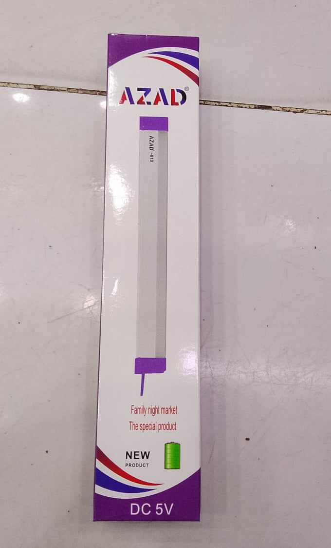 6 Inches 1200 MAH Azad Rechargeable Bright LED Light - Powerful, portable light for emergencies, indoor and outdoors