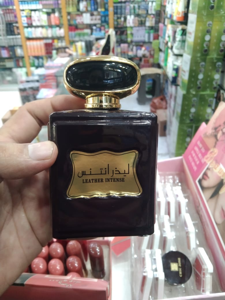 Leather Intense Eau De Parfum Spray – Bold & Long-Lasting Scent with Warm Leather and Woody Notes