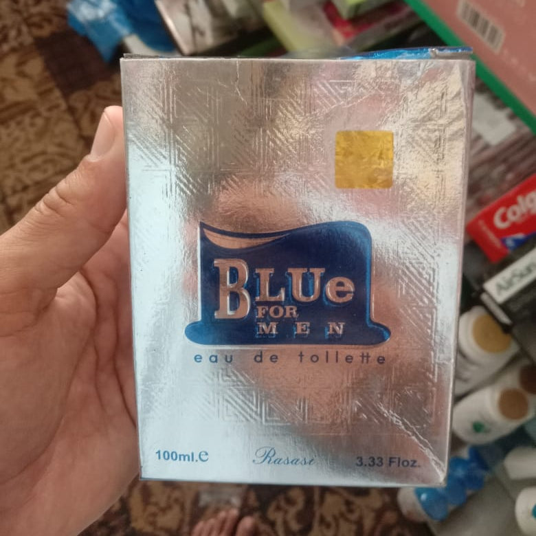 Blue For Men Perfume | Eau De Parfum - Classic & Invigorating Scent for the Modern Gentleman - 100ml | Men Perfume 100 ML