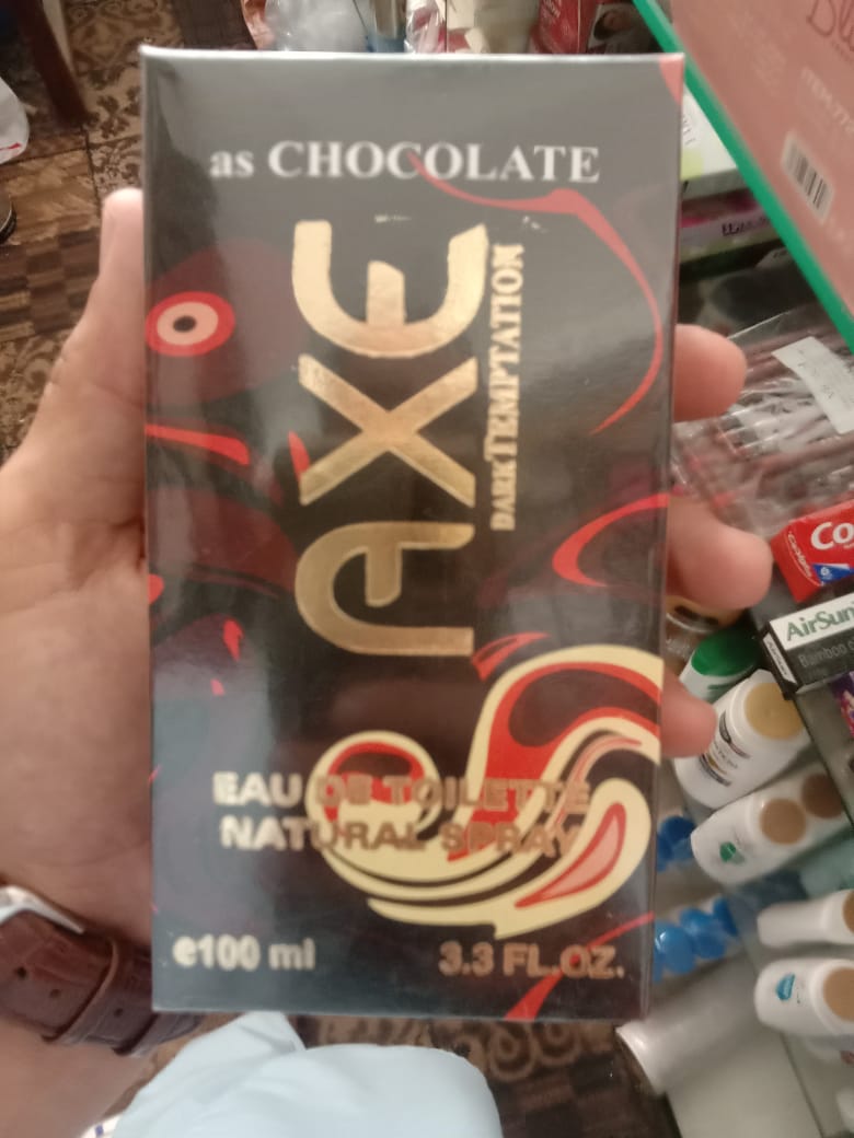 AXE Dark Temptation for Men - Long Lasting Perfume - 100ml - Chocolate Fragrance
