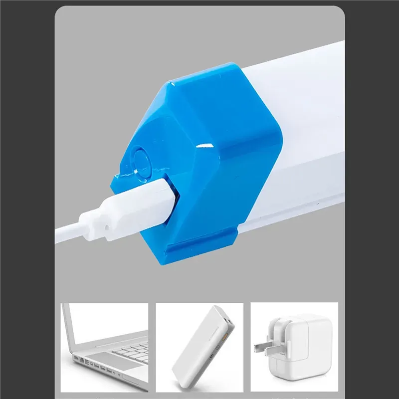 6 Inches 1200 MAH Azad Rechargeable Bright LED Light - Powerful, portable light for emergencies, indoor and outdoors
