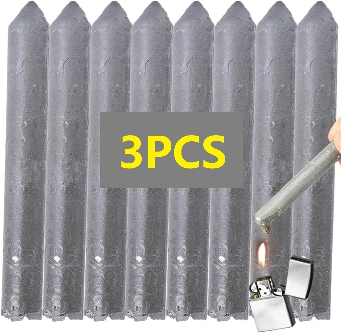 3Pcs Easy Melt Low Temperature Welding Rods – Aluminum Soldering Sticks for Metal Repair, Hole Filling & DIY Fixes