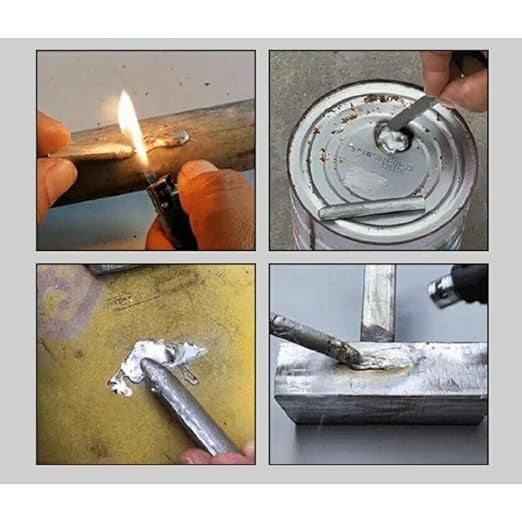 3Pcs Easy Melt Low Temperature Welding Rods – Aluminum Soldering Sticks for Metal Repair, Hole Filling & DIY Fixes