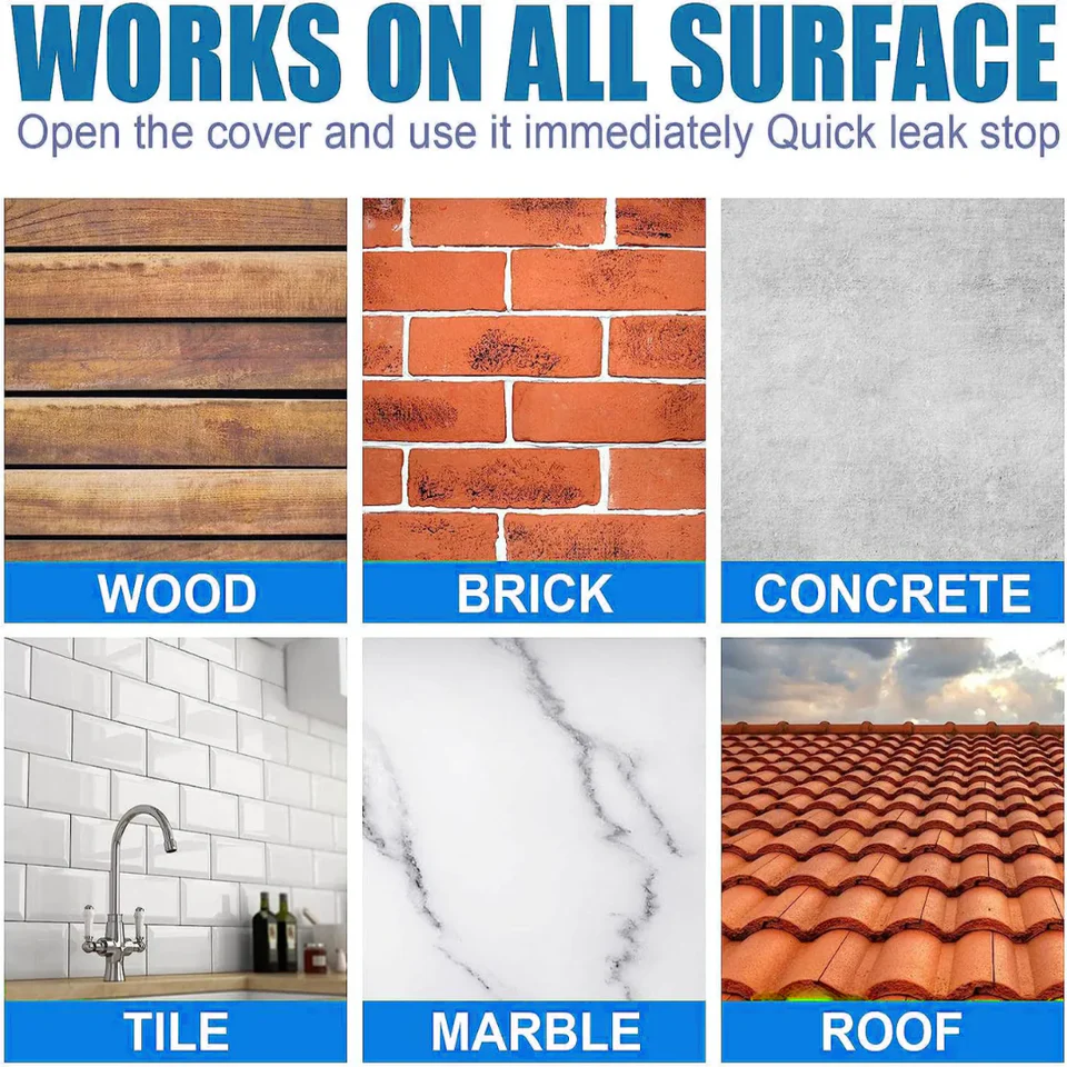 Roof Guard Water Proof Agent 250GM, 500GM, 1KG - Waterproof Chemical, Water Sealer - Water Leakage Hydra Sealant - Waterproof Sealant Anti-Leakage, Waterproofing Agent - Transparent Waterproof Paint - Transparent Waterproof Sealant