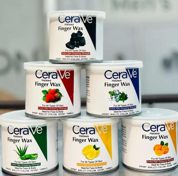 Cerave Halawa Finger Wax | Formulated With Nourishing Ingredients | Ideal For Face &amp; Body 170g