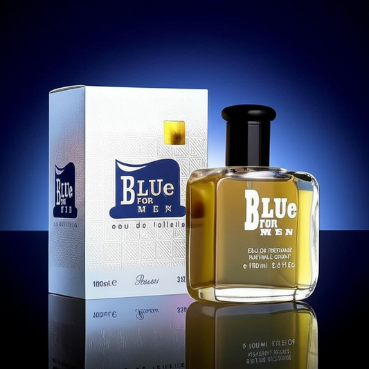Blue For Men Perfume | Eau De Parfum - Classic &amp; Invigorating Scent for the Modern Gentleman - 100ml | Men Perfume 100 ML