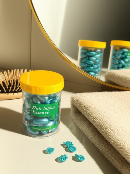 Hair Soften Essence Capsules – 60 Softgel Capsules for Nourishing, Hydrating &amp; Softening All Hair Types