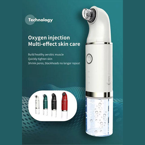 Bubble Facial &amp; Blackhead Remover – Deep Cleanser for Acne, Pores &amp; Glowing Skin | Pimple &amp; Oil Control tool | Blemish-Fighting &amp; Matte Finish | Bubble Technology Pore Purifier 