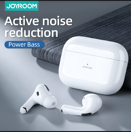 JOYROOM Airpods Pro 2 – Wireless Bluetooth Earbuds with ANC, Premium Sound, Silicone Case – Pro 2 Earbuds for iOS &amp; Android