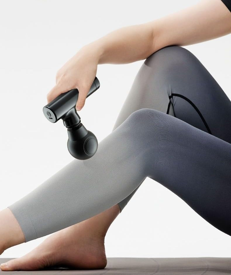 Blueide Mini rechargeable Fascial Gun Deep Muscle Massager | Mini Massage Machine (Random color)