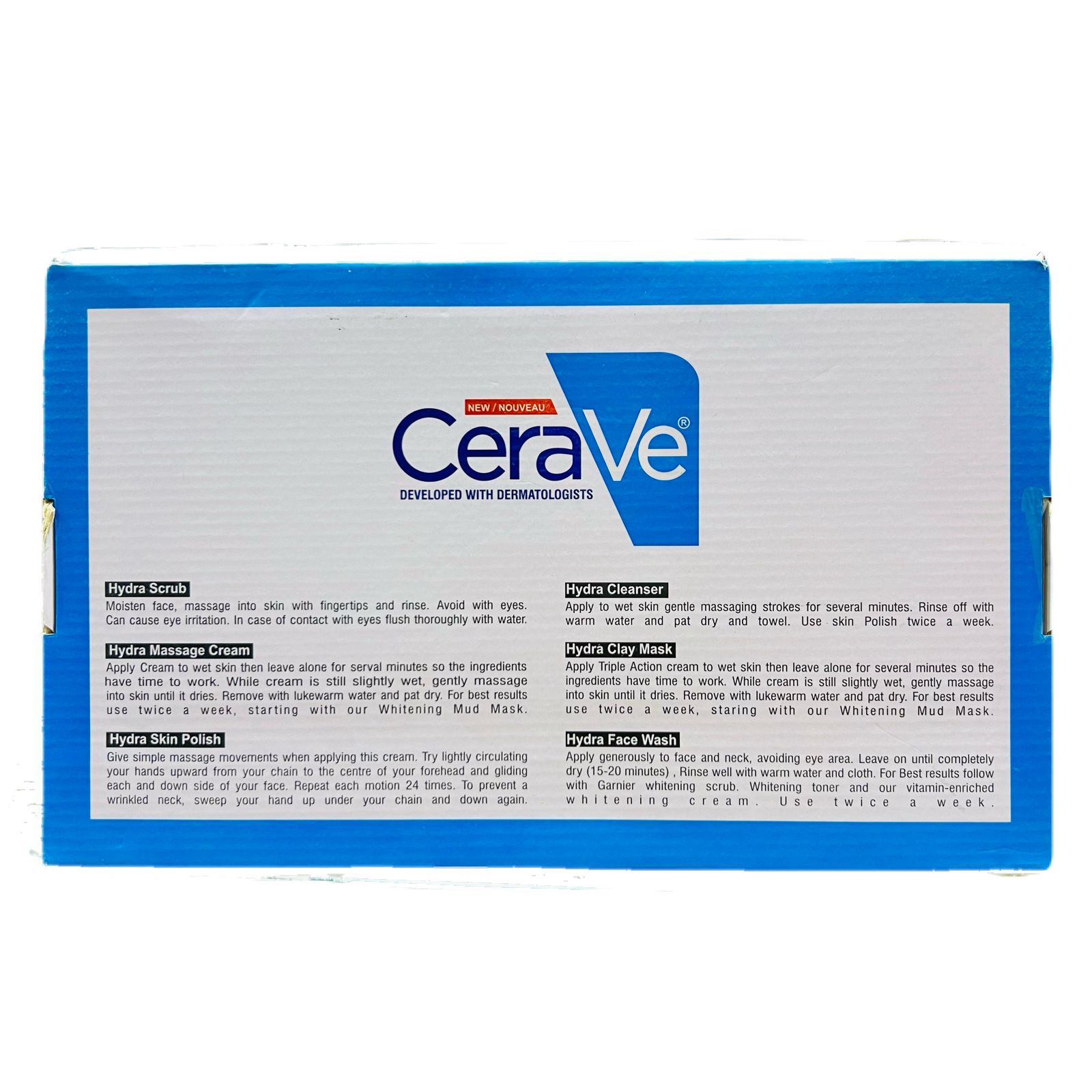 CeraVe Moisturizing Facial Kit – 6-Step Hydra Skincare Set for Face &amp; Body | Includes Cleanser, Moisturizer, Exfoliator &amp; More | Dermatologist-Developed