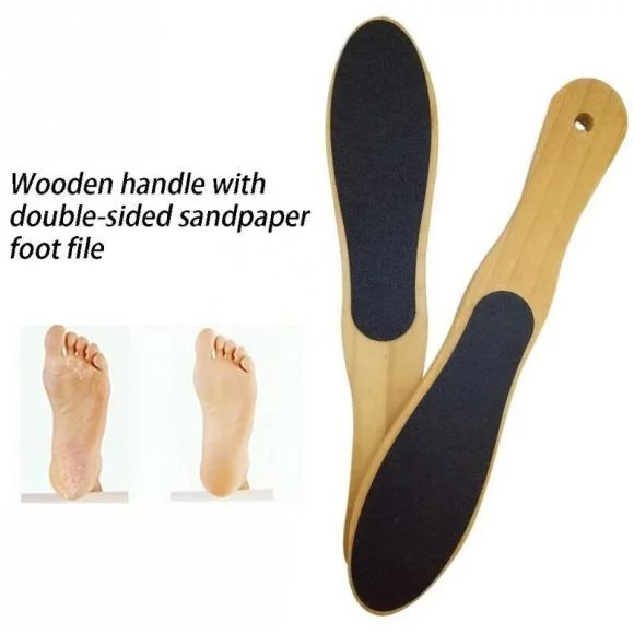 Wooden Foot Filer | Best Quality Foot Filer | Wooden Filer | Foot Filer ( Random Color )