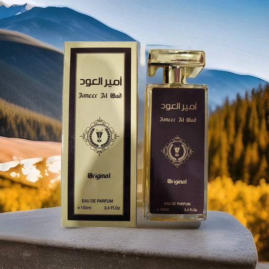 Ameer Al Oud Eau De Parfum – 100ml Long-Lasting Oriental Fragrance with Woody